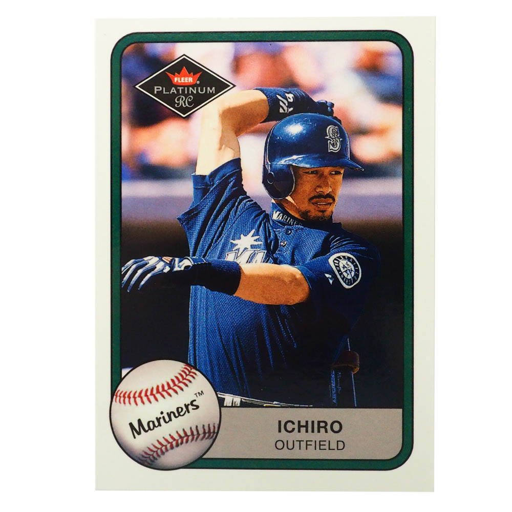 買得 Mlb イチロー シアトル マリナーズ トレーディングカード スポーツカード 01 Rookie 01 Ichiro 511 Fleer 期間限定送料無料 Www Bronze Qa