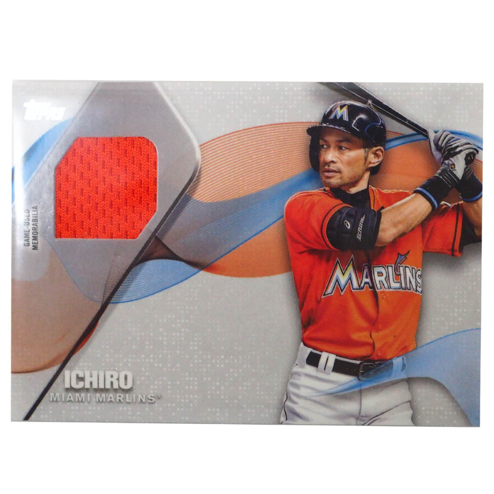 ポイント10倍 楽天市場 Mlb イチロー マイアミ マーリンズ トレーディングカード スポーツカード 17 Ichiro Mlm I Used Memorabilia Topps Mlb Nbaグッズショップ Selection 最高の Www Lexusoman Com