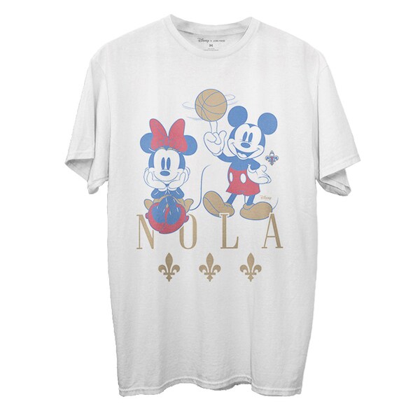 気質アップ Tシャツ カットソー ペリカンズ ホワイト Food Junk シティエディション 21 ミニーマウス ミッキーマウス ディズニー Nba Tシャツ Dgb Gov Bf