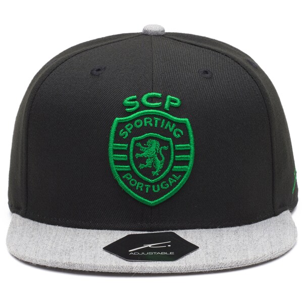 スポルティングcp キャップ Player 帽子 Soccer Sporting Lisbon Player Snapback Adjustable キャップ Hat Hat Fi Collection Black Gray Mlb Nbaグッズショップ Selection日本入手困難 海外サッカークラブcap