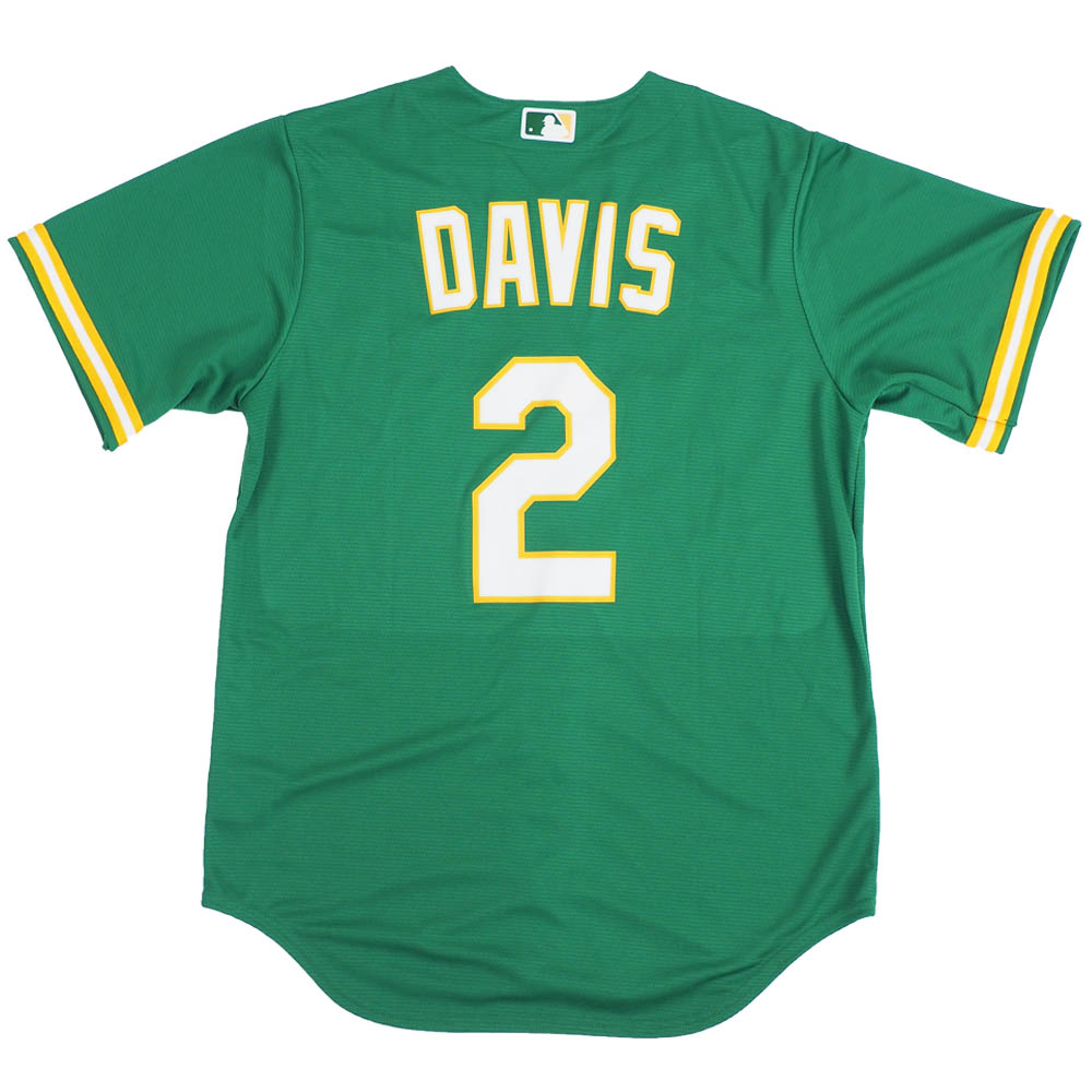 好評にて期間延長 Mlb クリス デービス オークランド アスレチックス ユニフォーム ジャージ レプリカ プレーヤー ナイキ Nike グリーン トレーニング特集 Fucoa Cl