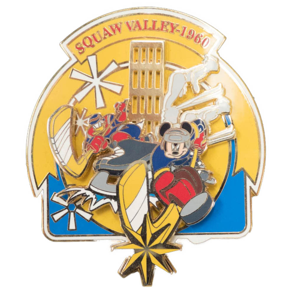 アメリカ代表 ディズニー USA Jumbo 2004 Pin LE 750 : 1960 スコーバレー (Mickey Mouse) ピンバッチ ピンズ Disney|MLB.NBAグッズショップ SELECTION