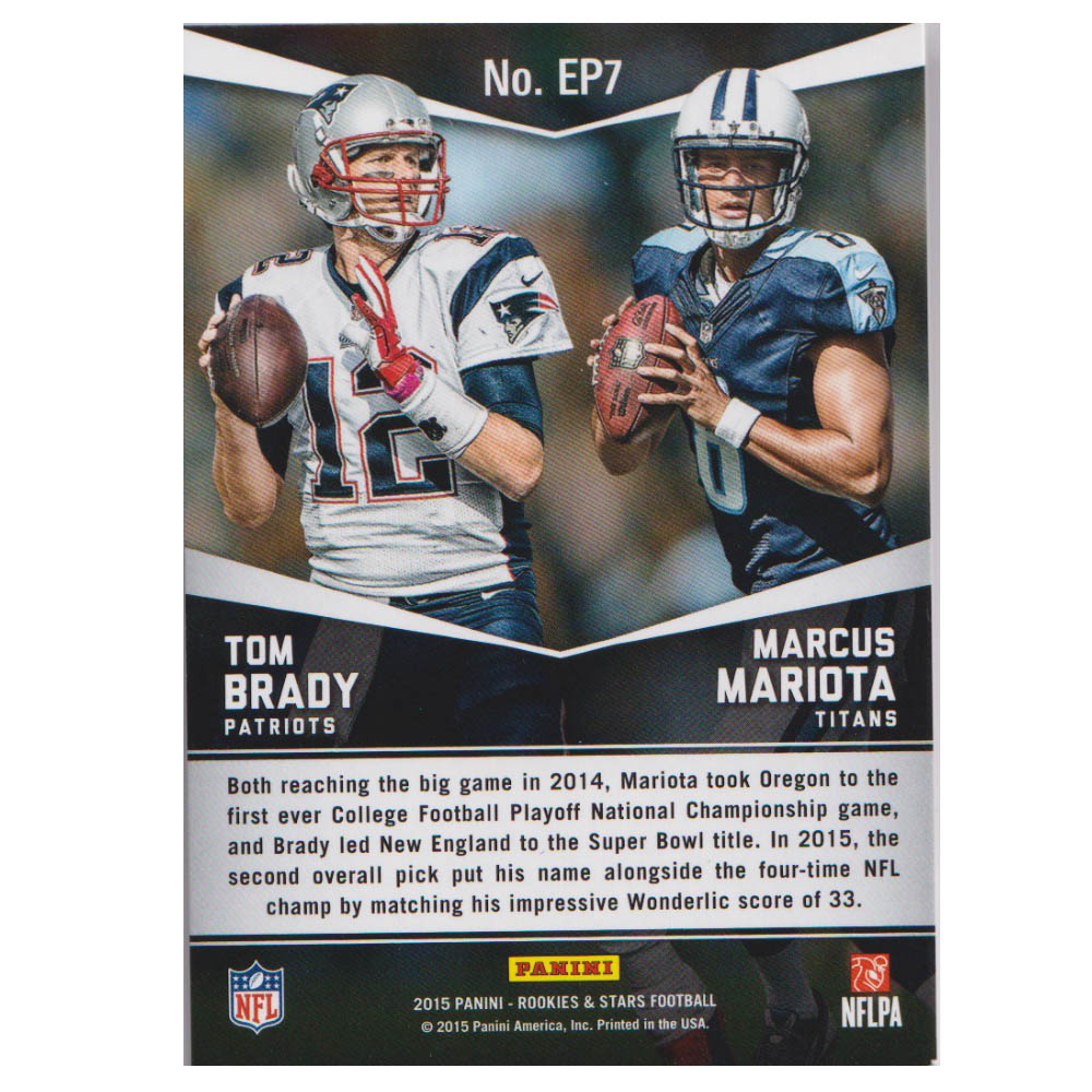 tom brady jersey card