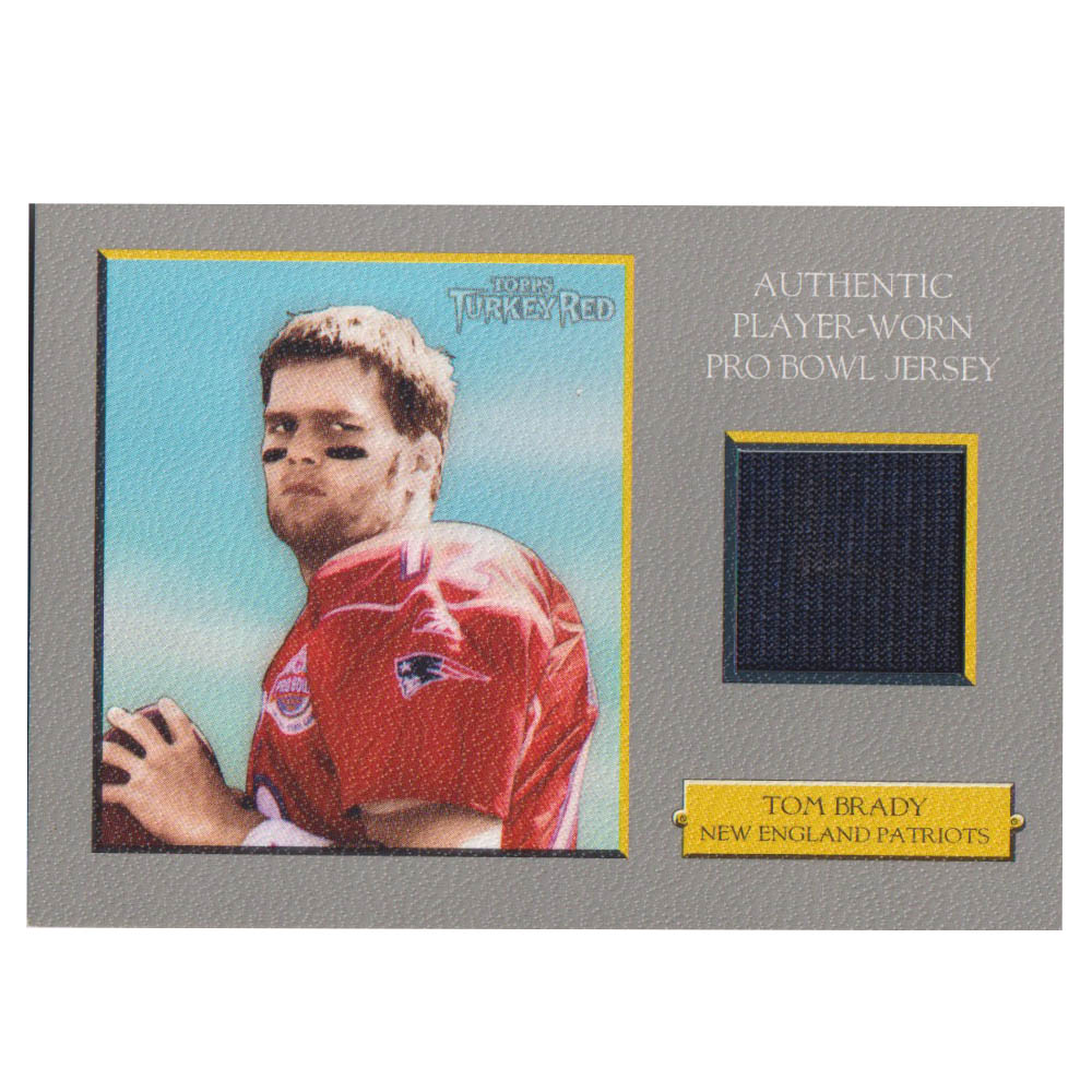 NFL トム・ブレイディ ペイトリオッツ トレーディングカード/スポーツカード 1点物 2006 ジャージ カード Topps 12,953円