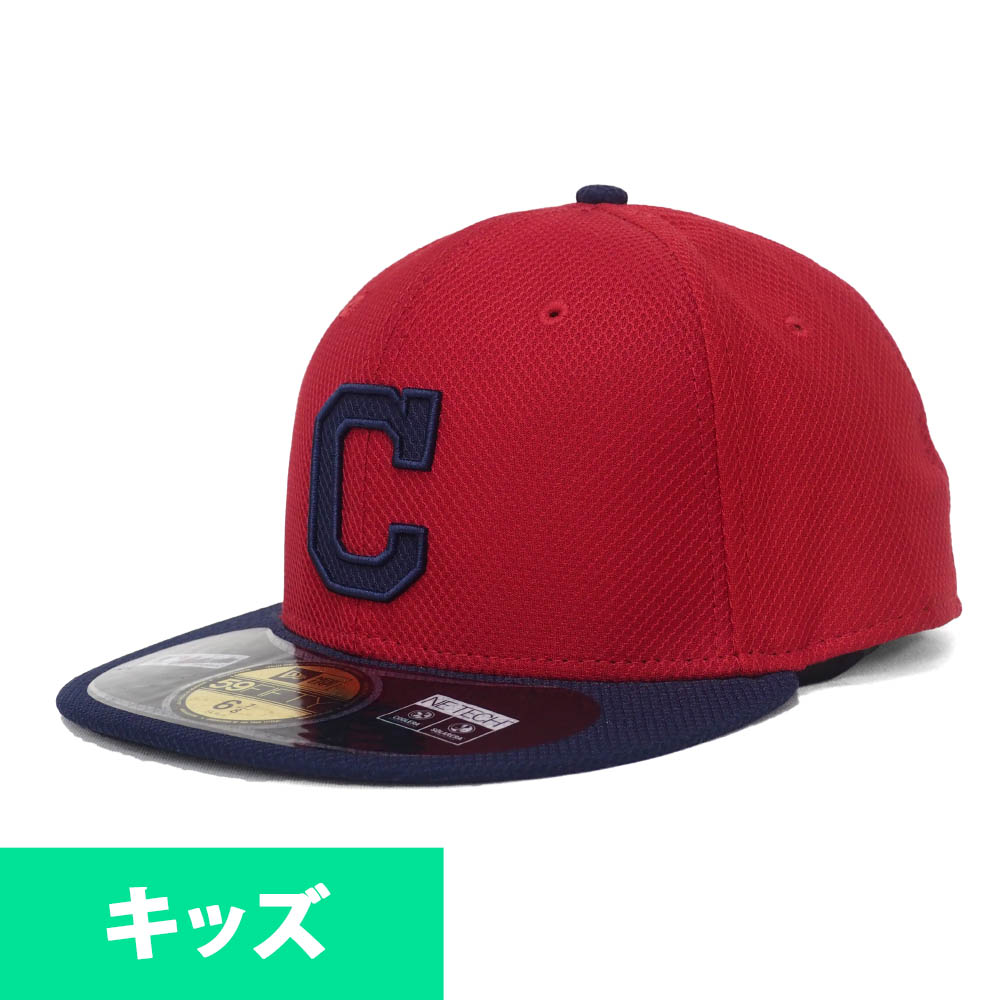 INDIANS  クリーブランドインディアンス ワフー酋長　赤 NEW ERA 59fifty Cleveland Indians インディアンス CAP レッド