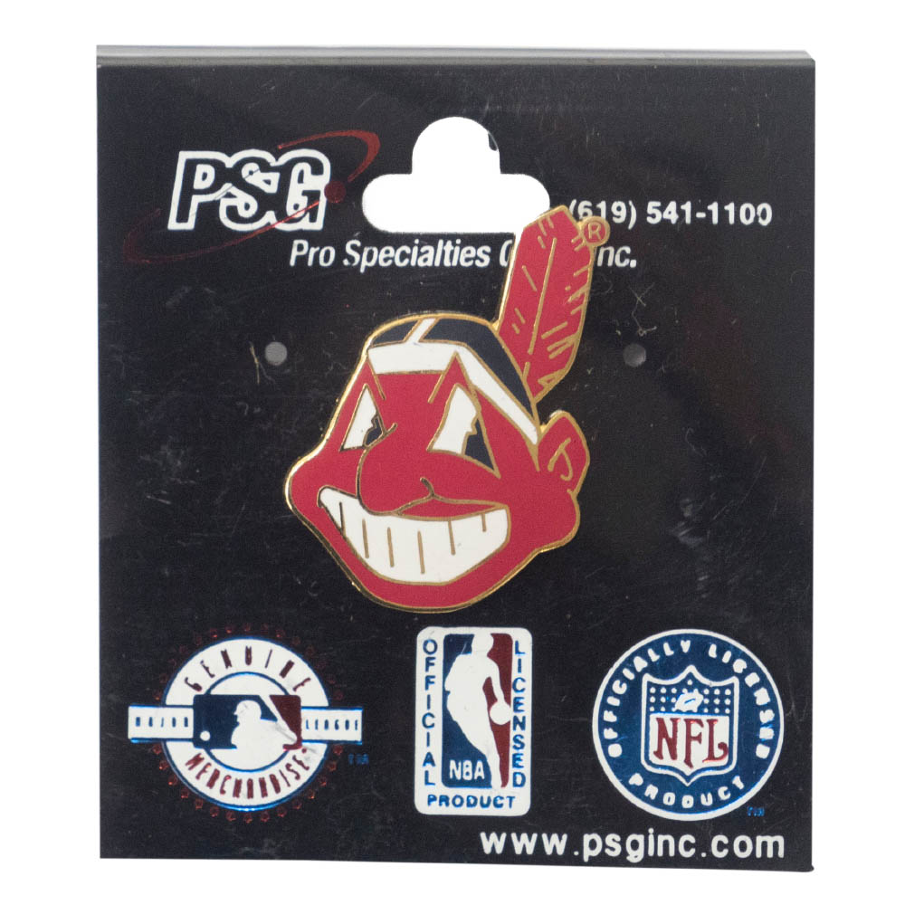 楽天市場 Mlb クリーブランド インディアンス Chief Wahoo Logo Pin Psg Mlb Nbaグッズショップ Selection