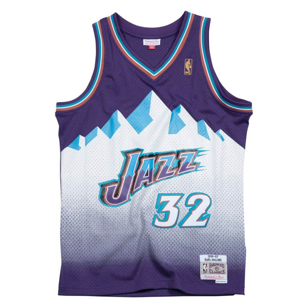 NBA カール・マローンユタジャズ ユニフォーム スウィングマンミッチェル＆ネス 楽天市場】NBA ジャズ カール・マローン ハードウッド