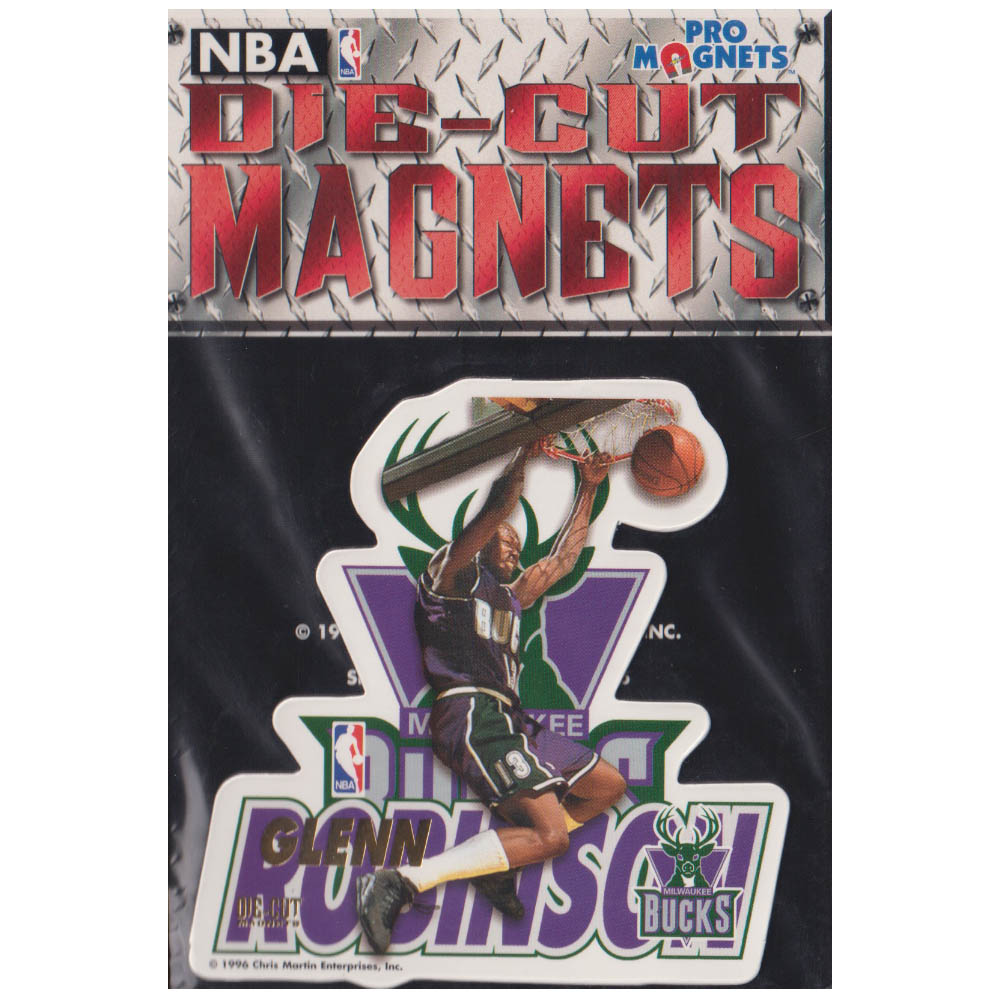 楽天市場 Nba グレン ロビンソン ミルウォーキー バックス 1996 Die Cut マグネット Pro Magnets Mlb Nbaグッズショップ Selection