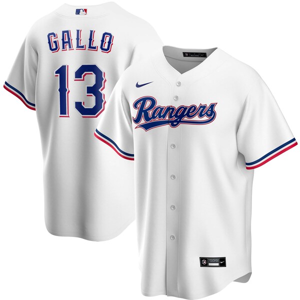 楽天 Mlb ジョーイ ギャロ テキサス レンジャーズ ユニフォーム ジャージ ホーム レプリカ ナイキ Nike ホワイト 最安値挑戦 Tracer Pascasarjana Unma Ac Id
