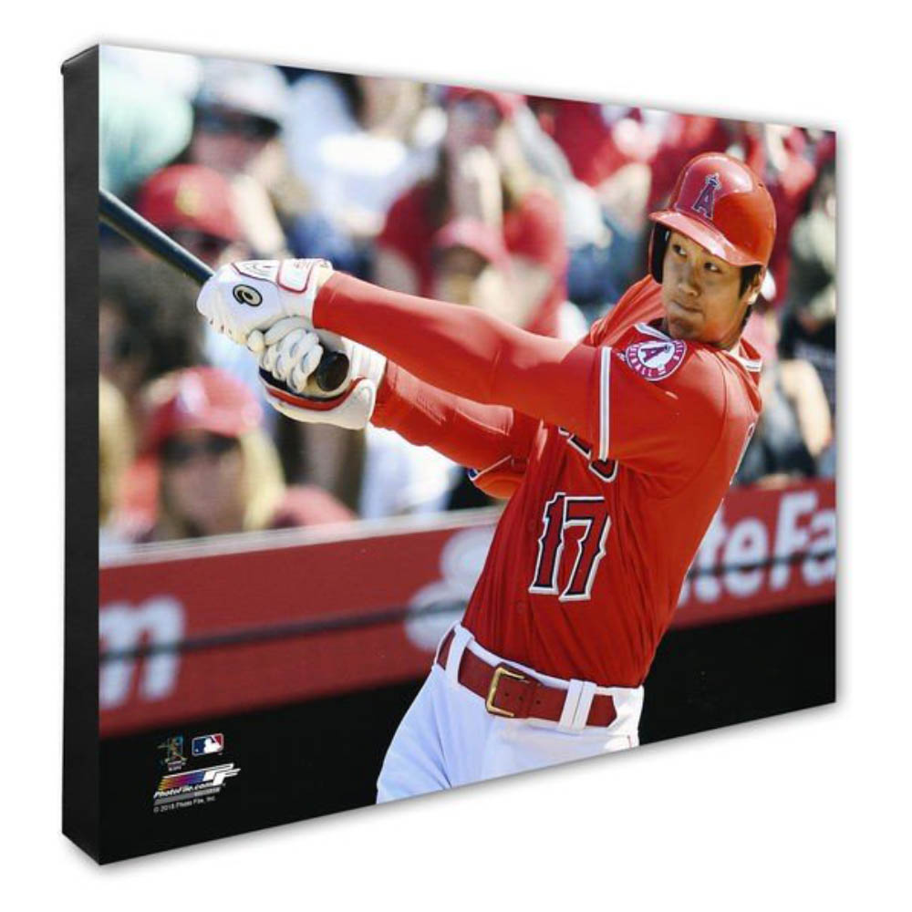 手数料安い 楽天市場 Mlb 大谷翔平 ロサンゼルス エンゼルス プレーヤーキャンバス Photo File Mlb Nbaグッズショップ Selection 超人気 Www Oviyamedsafe Com