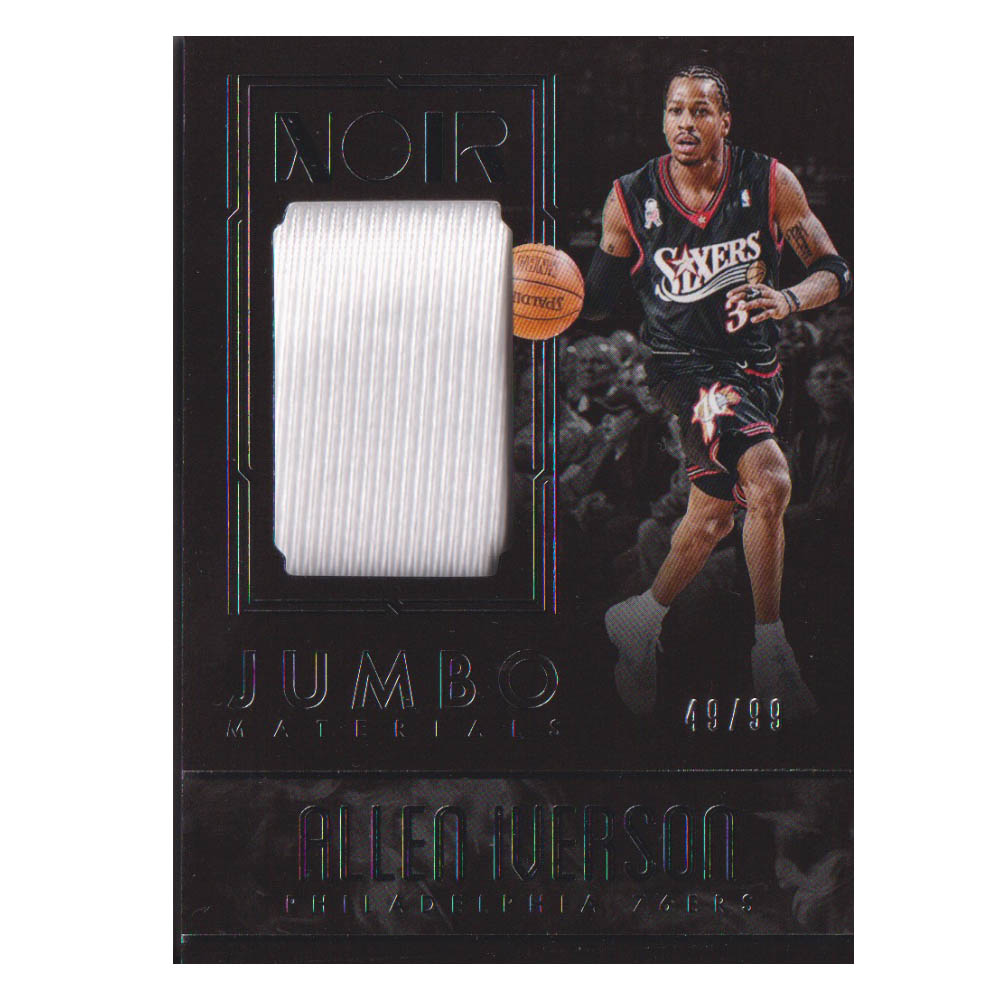 全国組立設置無料 楽天市場 Nba アレン アイバーソン 76ers トレーディングカード 16 17 Panini Noir Jumbo Materials Card 49 99 Panini Mlb Nbaグッズショップ Selection 超人気 Www Greenlife Co Ke