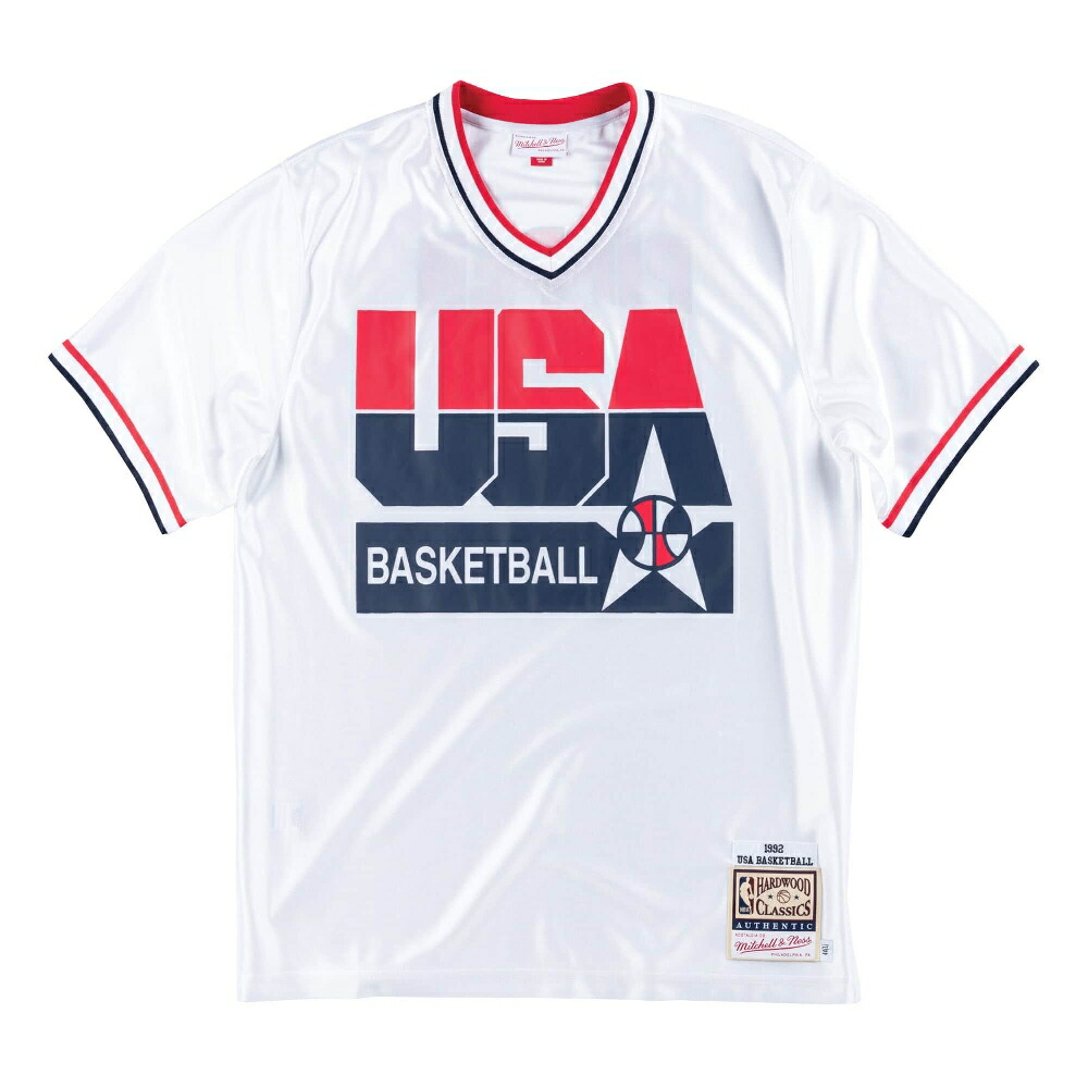 USABB スコッティ・ピッペン 1992 亜米利加代議員団 オーセンティック シューティングプルオーバー USA 1992 意気ごみ野球クラブ ミッチェル＆ネス