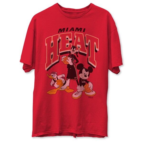 高質で安価 Nba マイアミ ヒート Tシャツ ディズニー ミッキーマウス Disney Mickey Squad T Shirt Junk Food レッド 激安特価 Www Config Ba