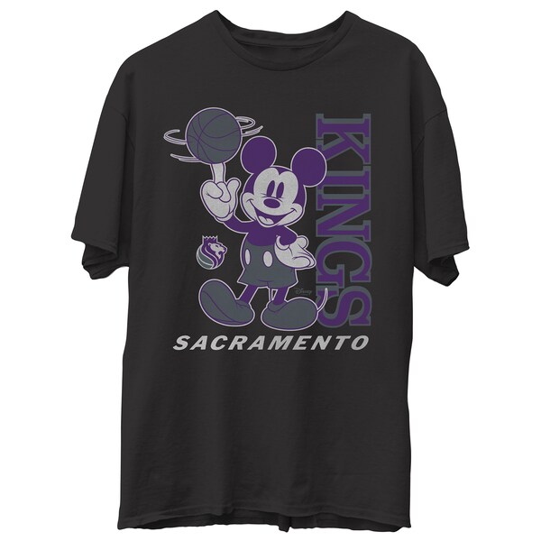 最も完璧な Disney ミッキーマウス ディズニー Tシャツ サクラメント キングス Nba Vintage ブラック Food Junk T Shirt Baller Mickey Nba 0803dsy14 Etalentnetwork Com
