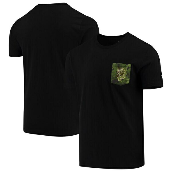 高い品質 Mlb サンフランシスコ ジャイアンツ Tシャツ Armed Special Forces Camo Pocket T Shirt ニューエラ New Era ブラック 注目の Metacorpuspilates Com Br