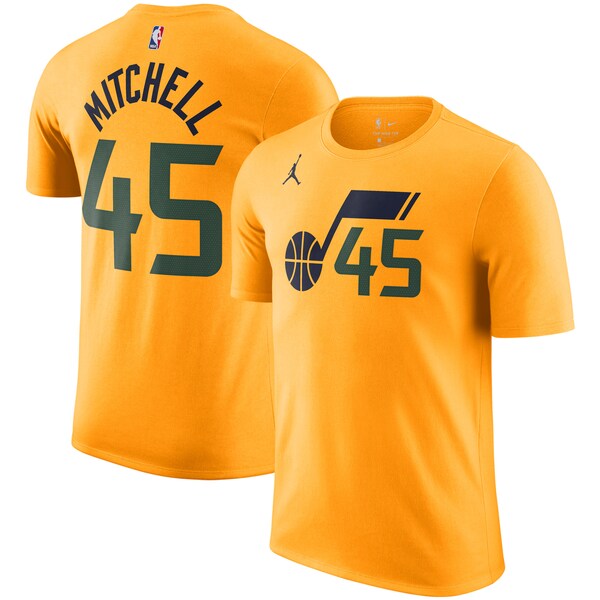 ☆ NBA ユタ ジャズ ドノバン ミッチェル ゲームシャツ NIKE ☆ 楽天市場】NBA ドノバン・ミッチェル ユタ・ジャズ Tシャツ 2020