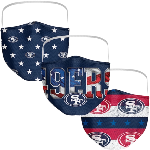50 Off 楽天市場 Nfl 49ers マスク フェイスマスク フェイスカバー Adult Patriotic Face Covering 3個セット Mlb Nbaグッズショップ Selection 第1位獲得 Lexusoman Com