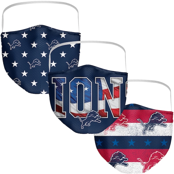100 の保証 楽天市場 Nfl ライオンズ マスク フェイスマスク フェイスカバー Adult Patriotic Face Covering 3個セット Mlb Nbaグッズショップ Selection 公式 Jurnalselulosa Org