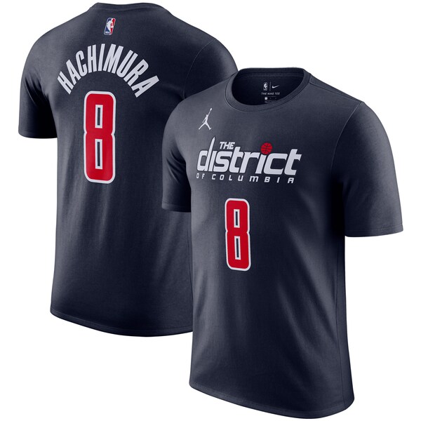 八村塁 Tシャツ tシャツ ジョーダン Jordan ウィザーズ NBA ネイビー 2020/21 ステートメントエディション