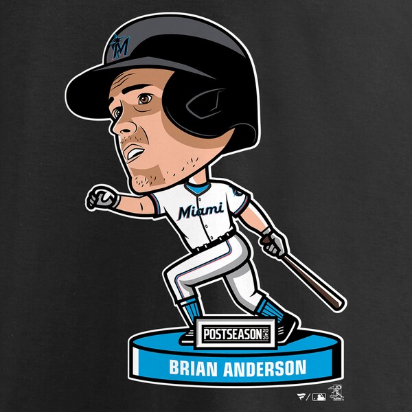楽天市場 ブライアン アンダーソン マーリンズ Tシャツ ブラック Mlb ポストシーズン プレーオフ メンズ 半袖 Mlbps Mlb Nbaグッズショップ Selection
