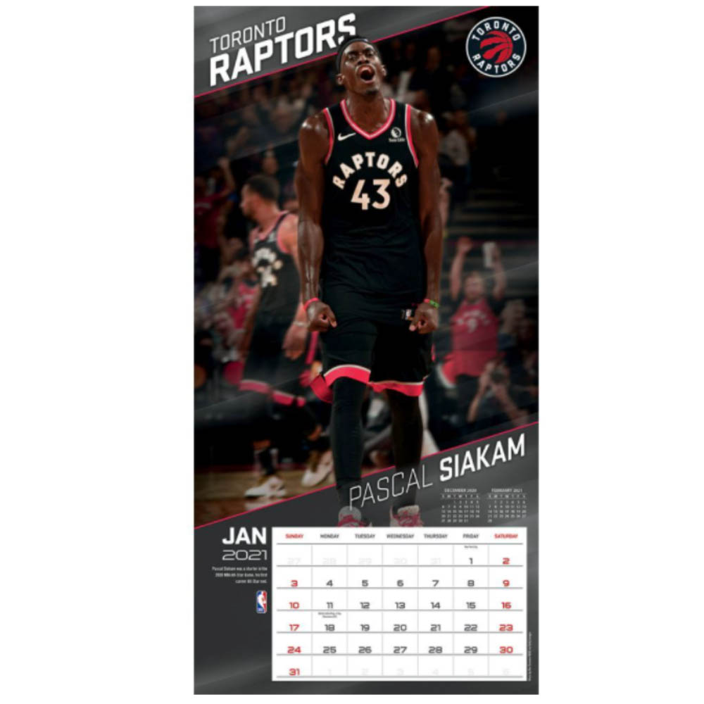 ラプターズ カレンダー Nba 21年版 チーム