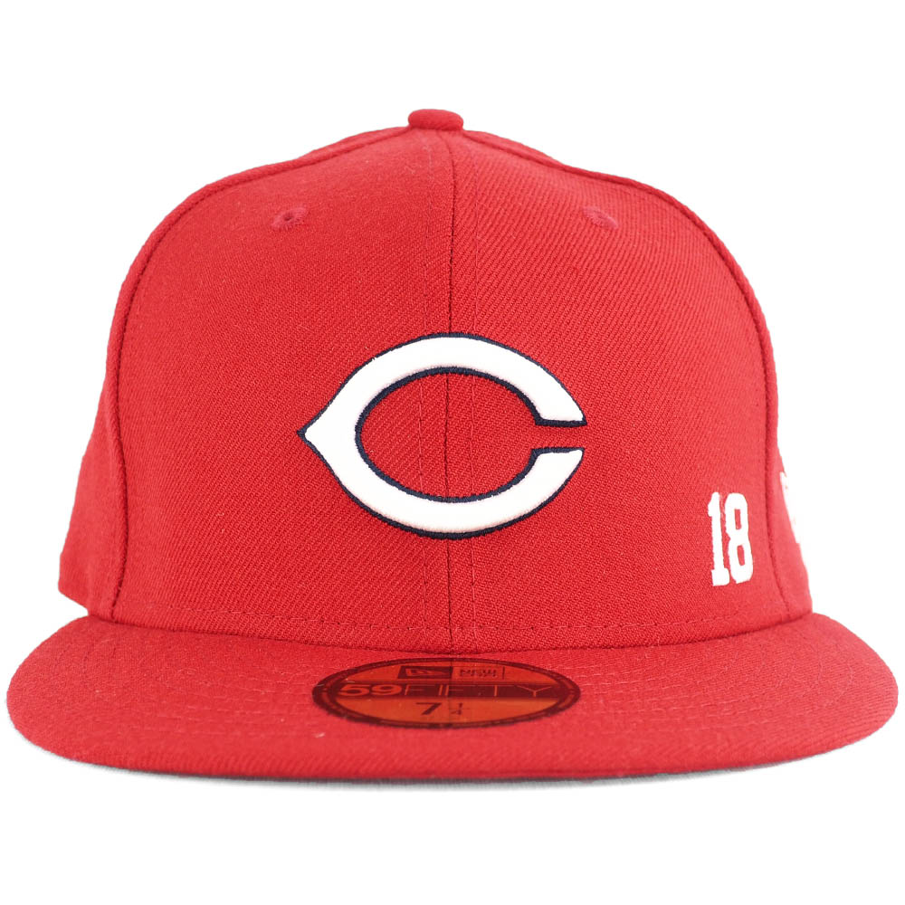 グッズ 広島カープ レッド 前田健太 ホワイト キャップ 帽子 Era メンズ スカーレット New ニューエラ 59fifty レッド ホワイト メンズ レディース Mlb Nbaグッズショップ Selectionあす楽対応 カープ時代の前田健太投手キャップ