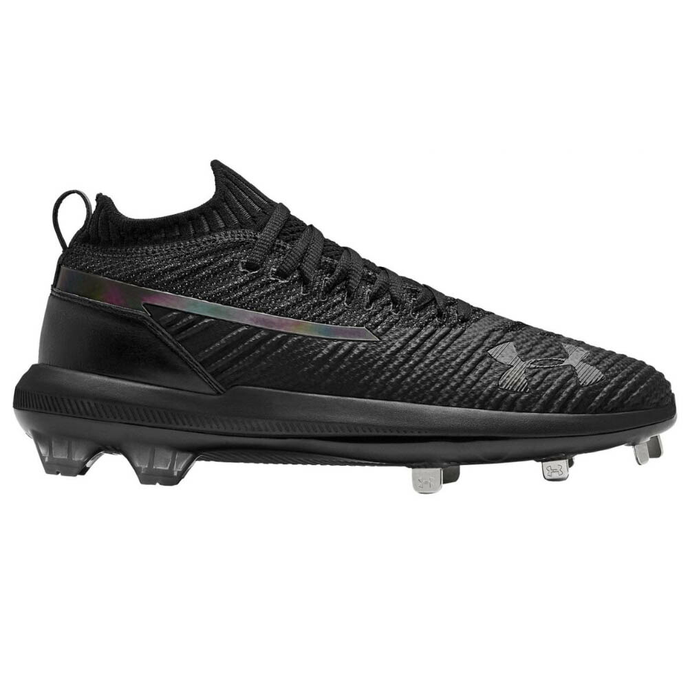 新品】アンダーアーマー スパイク ブラック 27cm ローカット 高校野球