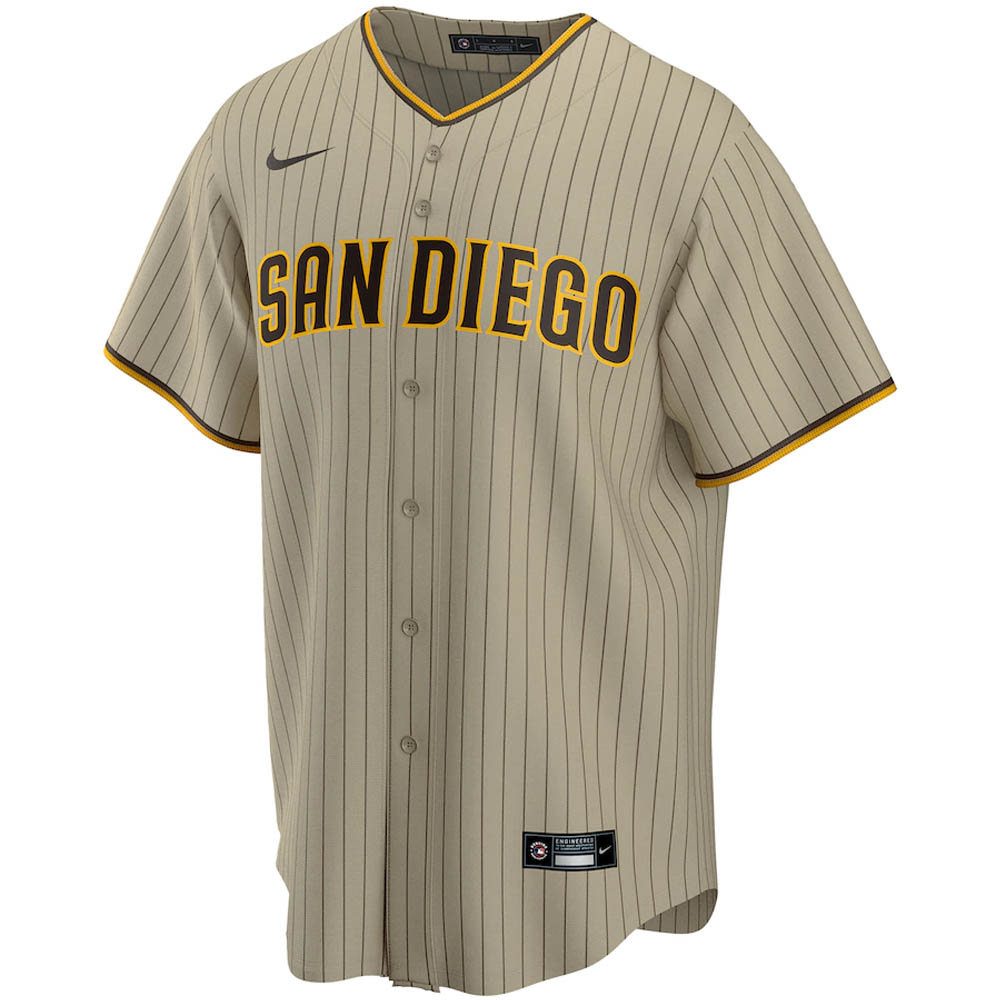 最安値級価格 レプリカユニホーム MLBパドレス ユニフォーム タティスJR 新品 - 応援グッズ