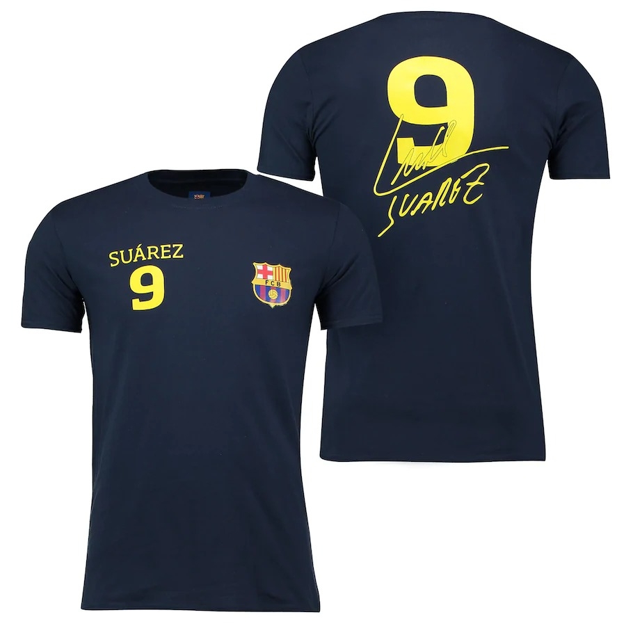 爆売り ルイス スアレス Tシャツ バルセロナ 16 ツアー ラ リーガ Barcelona ネイビー サッカー 代引不可 25feb Org