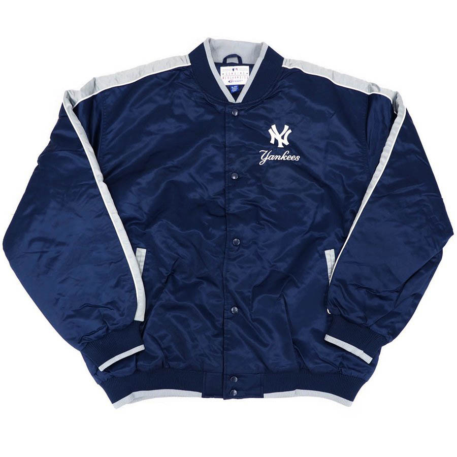 楽天市場 ヤンキース スタジャン Mlb 26タイムズ ワールドシリーズ優勝記念 サテン ジャケット アウター G Iii ネイビー Mlb Nbaグッズショップ Selection