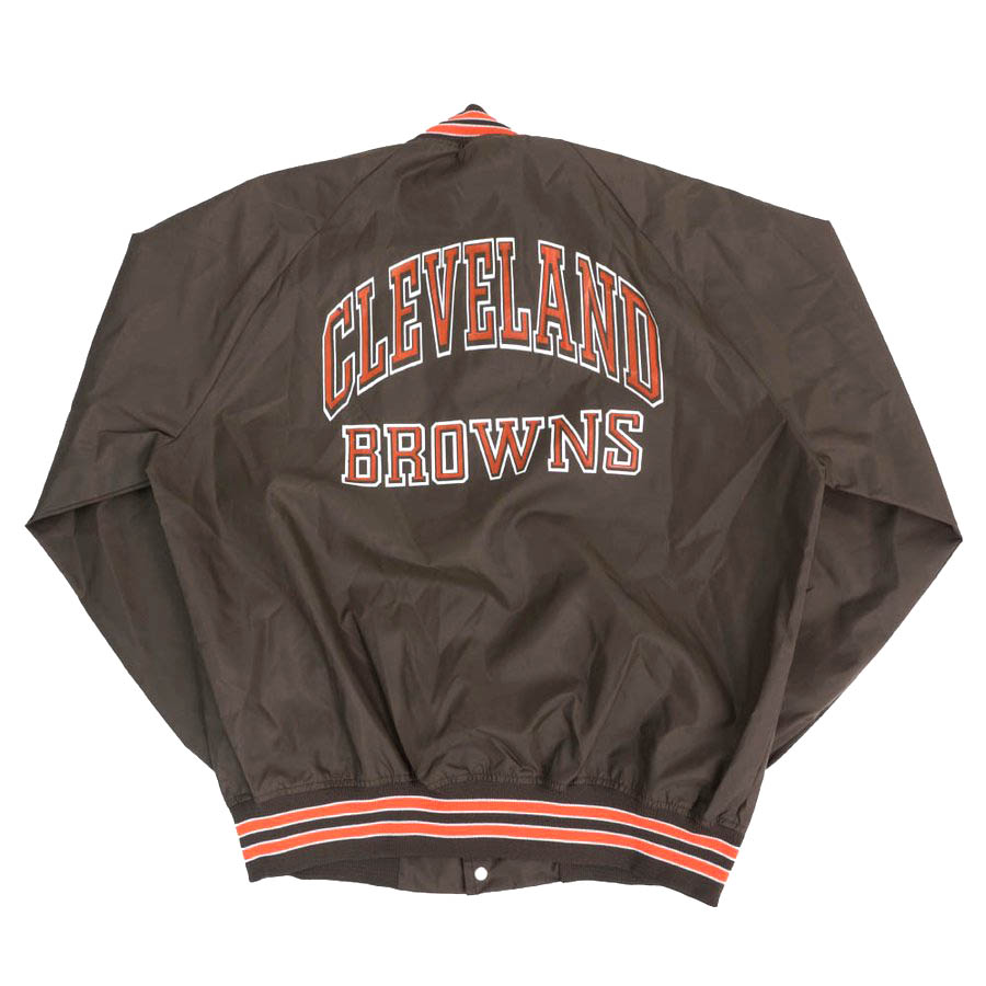 楽天市場 Nfl スタジャン ブラウンズ サテン Chalk Line ブラウン メンズ 長袖 ジャケット アウター デッドストック 1点物 Mlb Nbaグッズショップ Selection