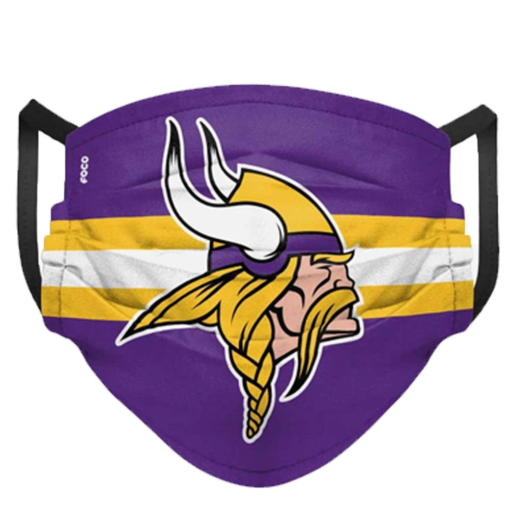 楽天市場 Nfl マスク バイキングス 大人用 フェイスカバー ファッション Foco プライマリーロゴ Mlb Nbaグッズショップ Selection