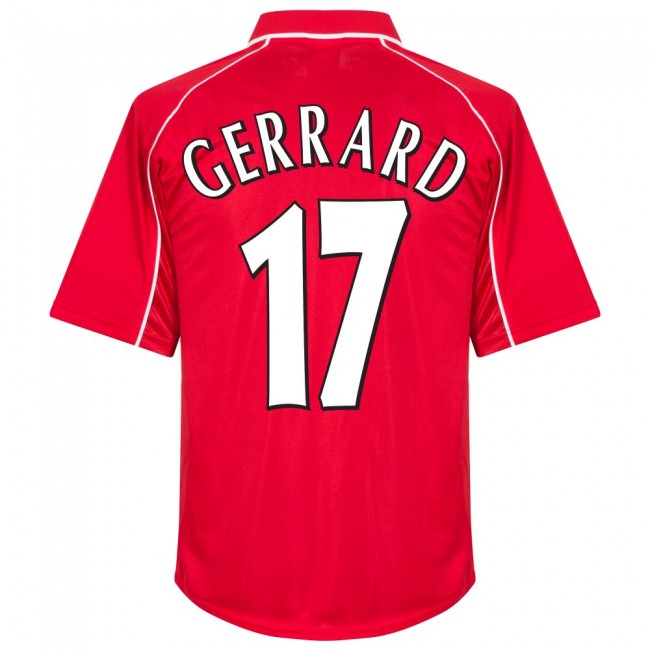 新素材新作 ホーム Draw Score カスタム 00 01 リバプール ユニフォーム スティーブン ジェラード メンズ プレミアリーグ 半袖 レプリカユニフォーム Bhutanboard Com