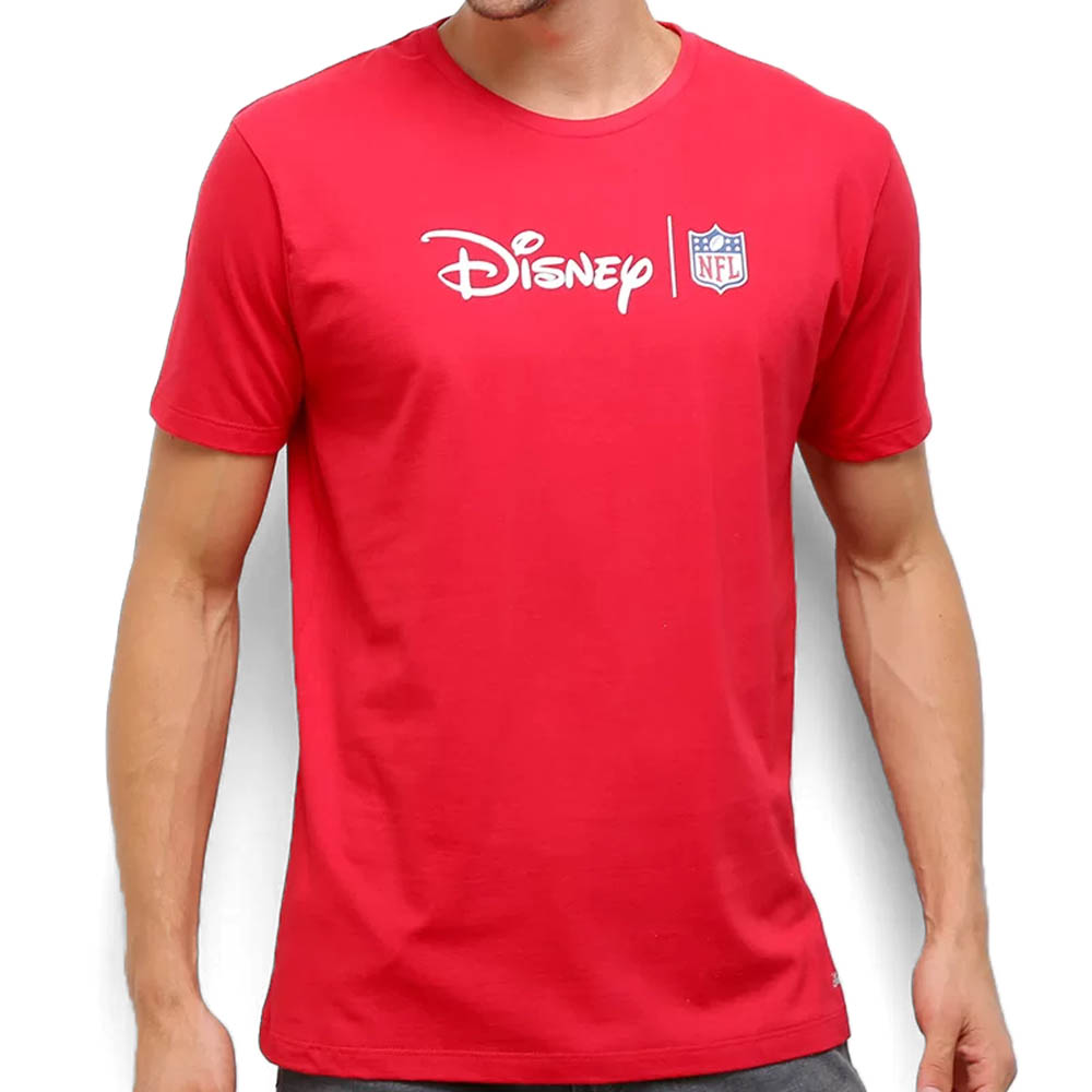 人気満点 Nfl Tシャツ ディズニー メンズ 半袖 Tシャツ レッド Disney Logo T Shirt 正規品 Ledefiscad Com