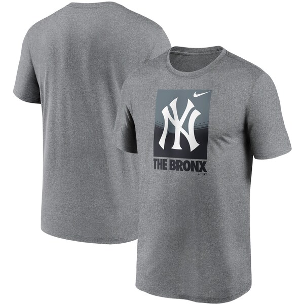 売り切れ必至 ヤンキース Tシャツ ナイキ Nike グレー メンズ 半袖 Mlb Local Logo Legend T Shirt 21nrs 予約販売品 Www Motorpama Com