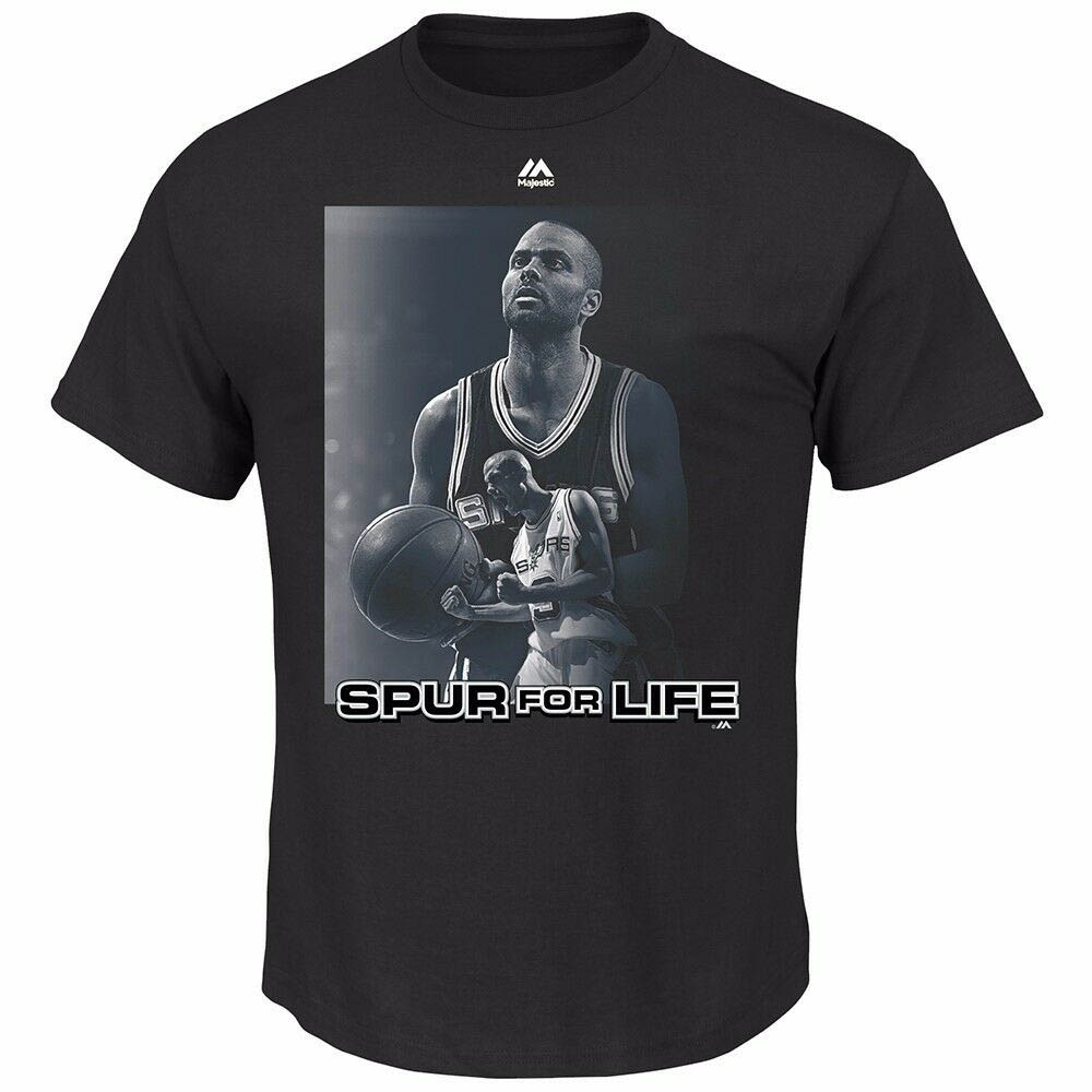 スパーズ Tシャツ トニー・パーカー NBA プレーヤー 半袖 メンズ マジェスティック Majestic ブラック 7,273円