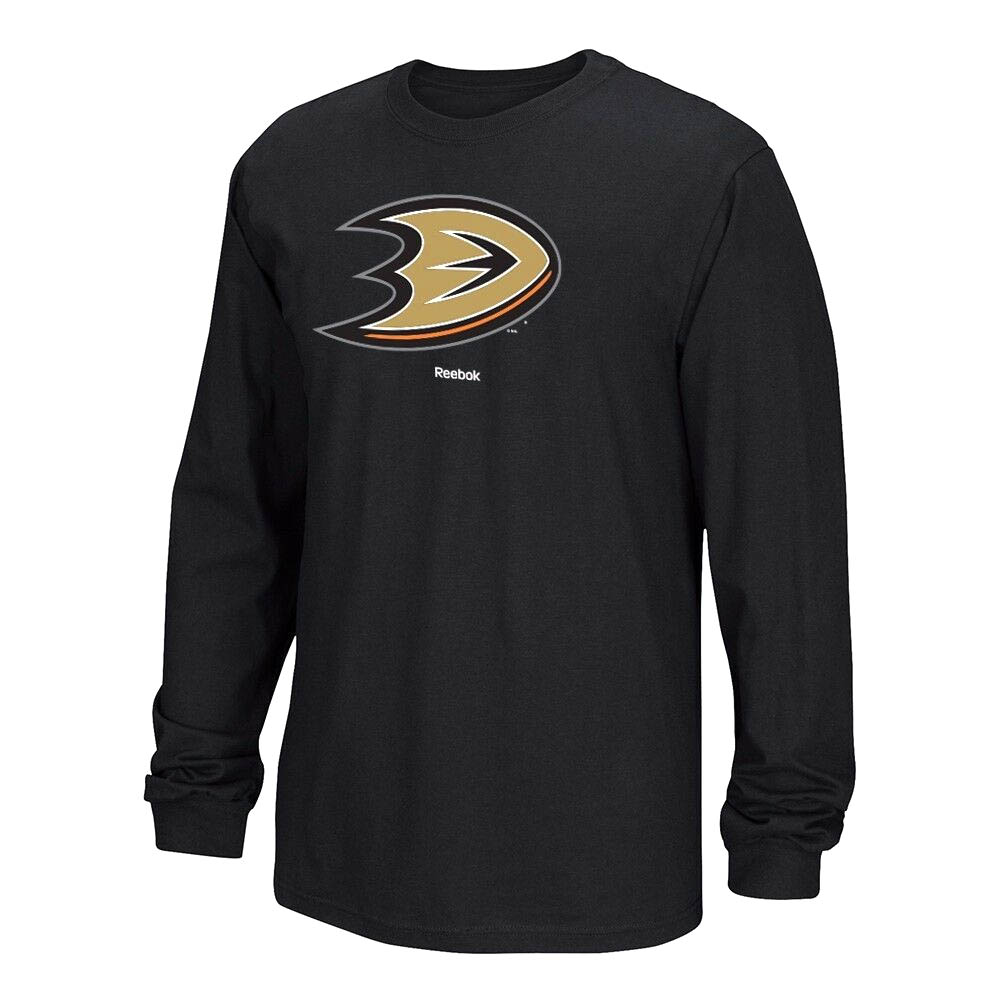 NHL Tシャツ ダックス プライマリー ロゴ ロングスリーブ リーボック Reebok ブラック 6,986円