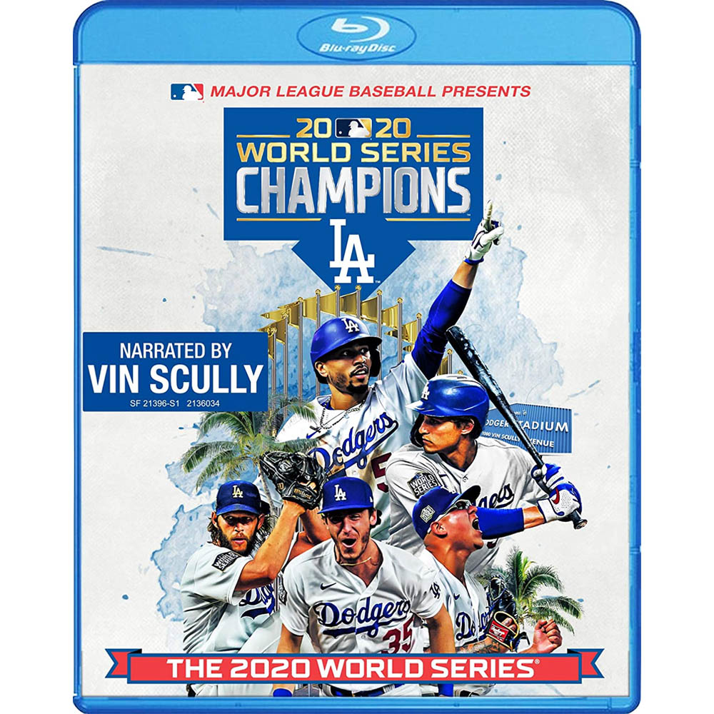 ドジャース ブルーレイ Mlb 2020 ワールドシリーズ World Series Champions Blu Ray 英語表記 Umu Ac Ug