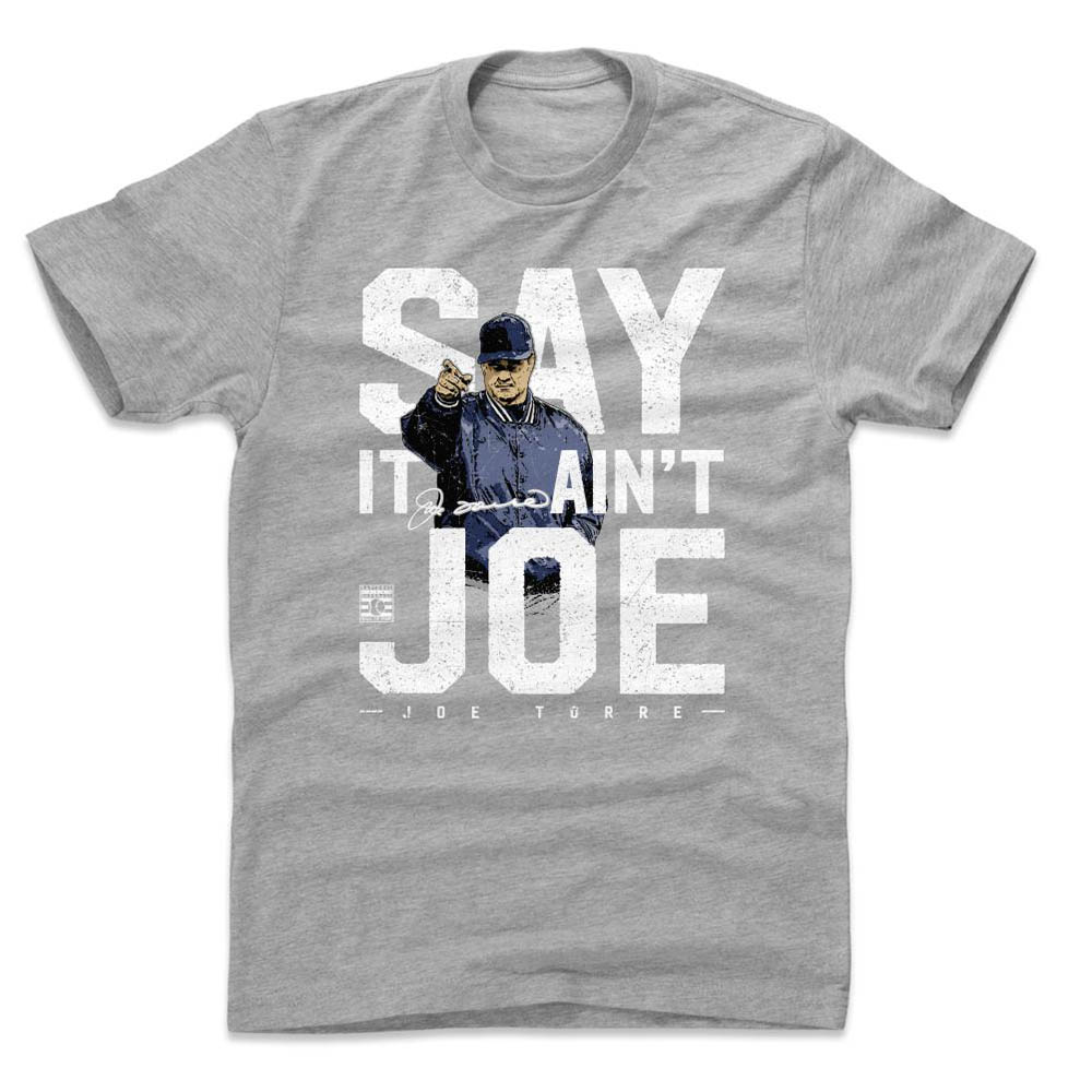 Tシャツ カットソー リアル ヘザーグレー 500level T Shirt Joe Aint It Say Mlb ジョー トーリ Tシャツ ヤンキース