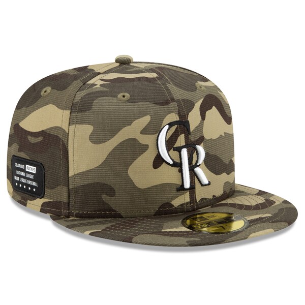 ロッキーズ キャップ MLB アームドフォースデー 2021 Armed Forces Day 選手着用 59FIFTY ニューエラ New Era｜MLB.NBAグッズショップ　SELECTION 7,608円