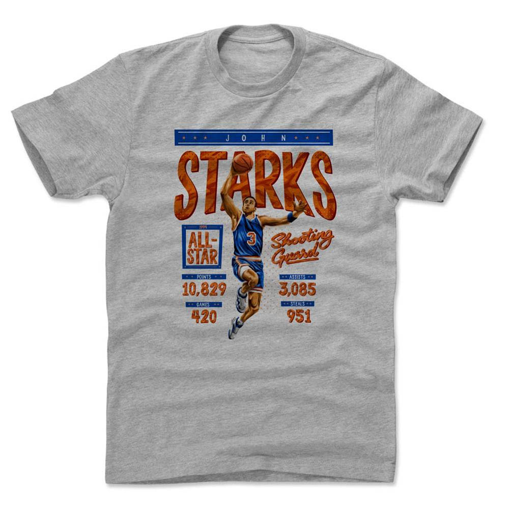 Tシャツ カットソー 一番の贈り物 Nba ニックス ヘザーグレー 500level T Shirt O Stats ジョン スタークス Tシャツ Shoxruxtj Com