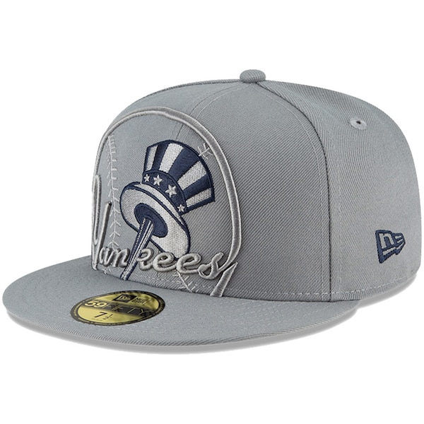 Cap ヤンキース キャップ オルタネート Elements Alternate Alternate キャップ Logo Mlb Mlb 59fifty オルタネート ロゴエレメンツ Elements 59fifty ニューエラ New Era グレー 帽子 Mlb Nbaグッズショップ Selection