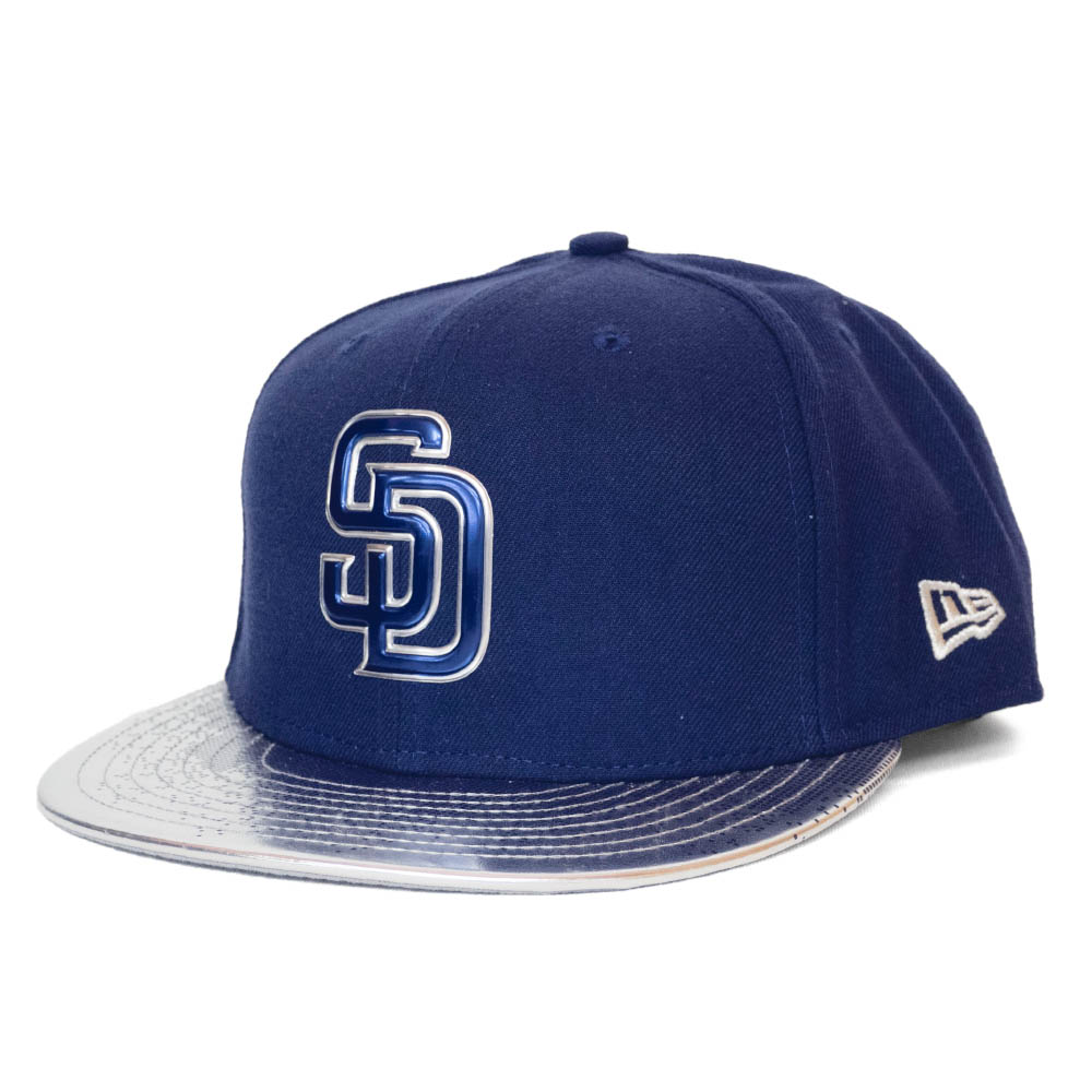 Mlb パドレス キャップ Topps 9fifty Snapback Hat ニューエラ New Era Roayl Silver 帽子 Francophile Dk