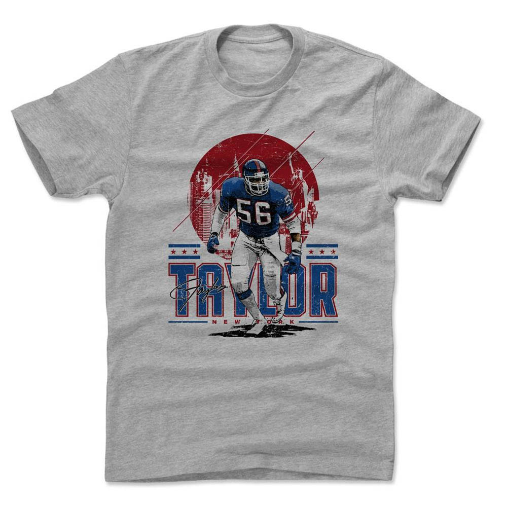 NFL ジャイアンツ Tシャツ ローレンス・テイラー New York Skyline T-Shirt 500Level ヘザーグレー