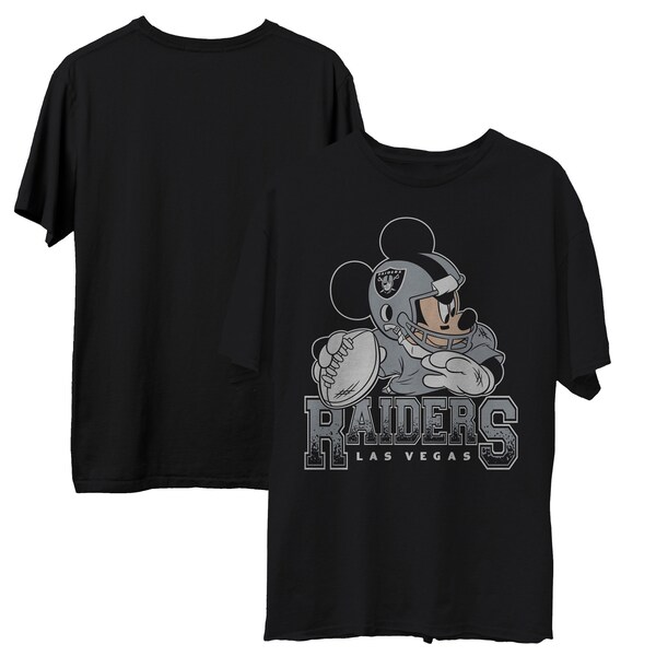 Tシャツ カットソー ついに再販開始 Nfl Tシャツ ブラック Food Junk Qb Mickey Disney ミッキーマウス ディズニー レイダース Shoxruxtj Com