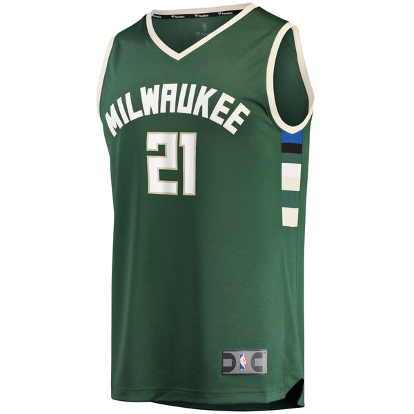 Nba ドリュー ホリデー ミルウォーキー バックス ユニフォーム Nbaファイナル21 進出記念 Fast Break Replica ジャージ アイコン 21fnlbd Salon Raquet De