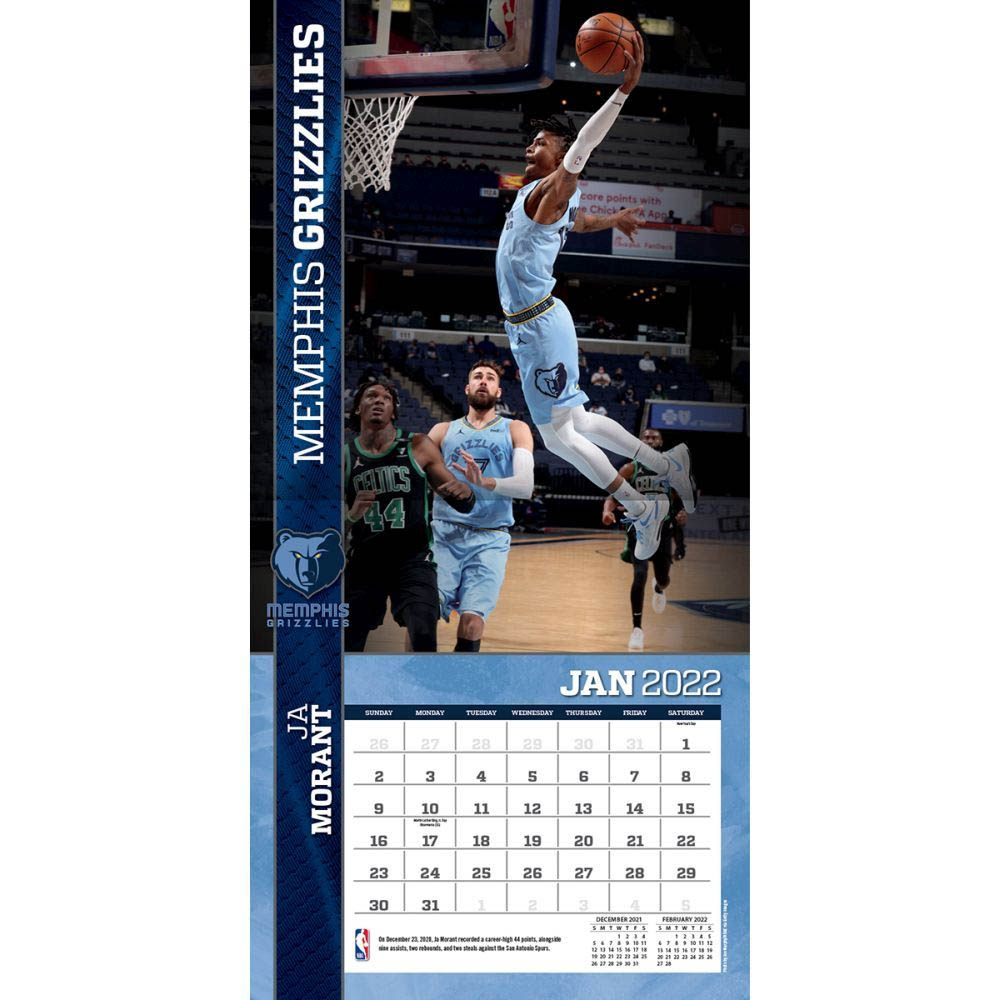 Nba カレンダー 22年 12x12 ダンク 壁掛け Calendar Turner Wdcolledge Com