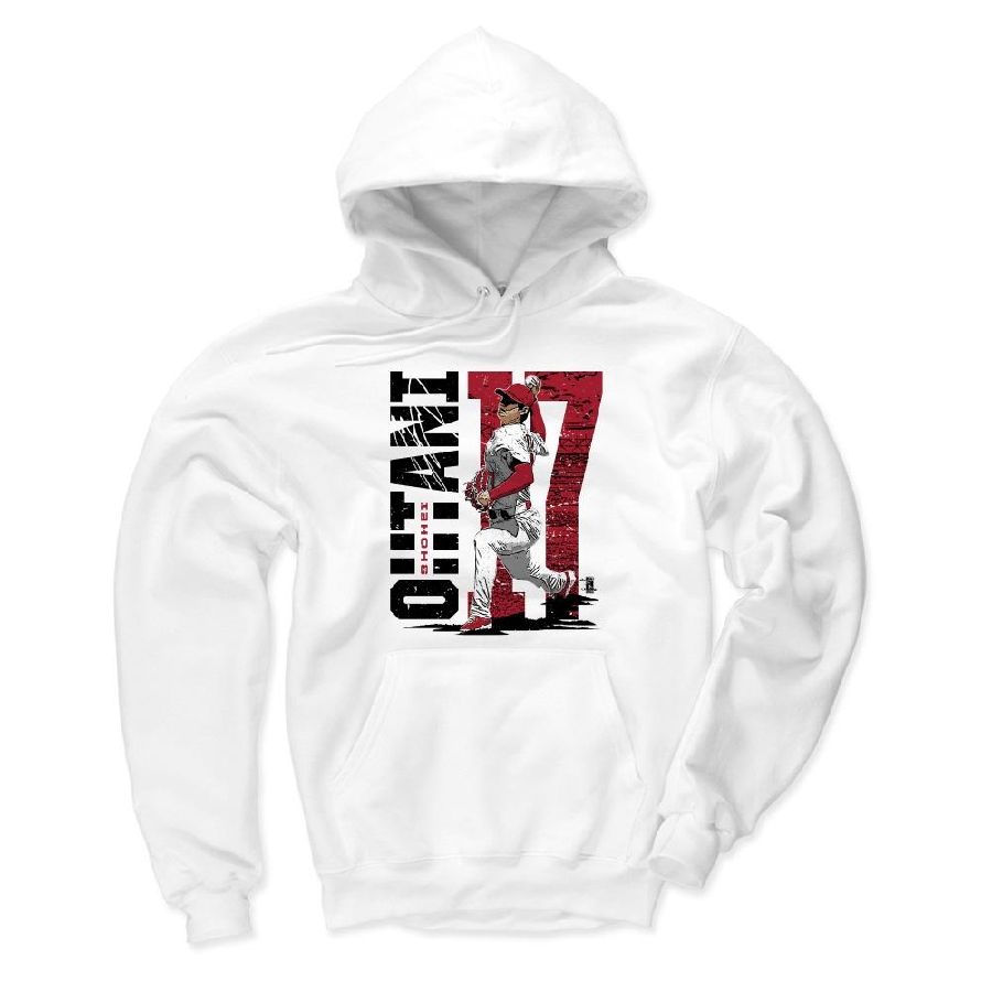 MLB 大谷翔平 エンゼルス パーカー Stadium R Hoodie フーディー 500Level ホワイト｜MLB.NBAグッズショップ　SELECTION