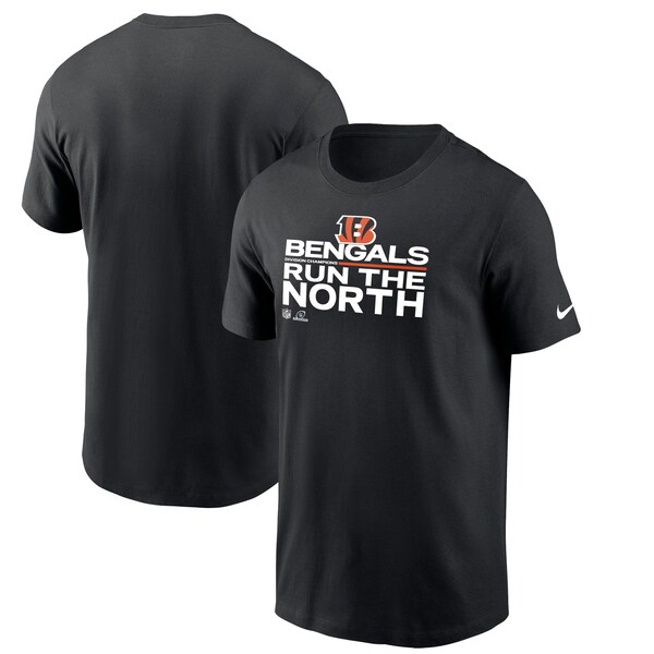 NFL ベンガルズ Tシャツ 2021 AFC 北地区 優勝記念 トロフィー コレクション Tee ナイキ/Nike ブラック