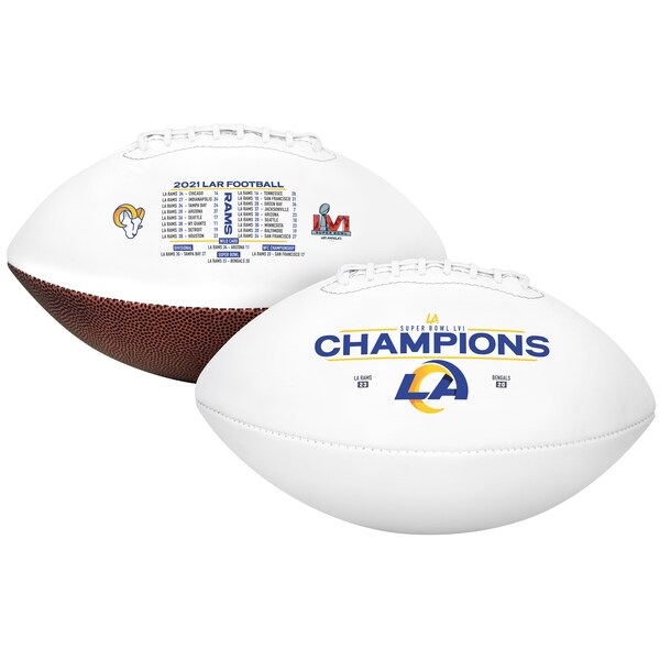 NFL ラムズ グッズ 第56回 スーパーボウル 優勝記念 Super Bowl LVI Champions Football レプリカ 公式球 Rawlings